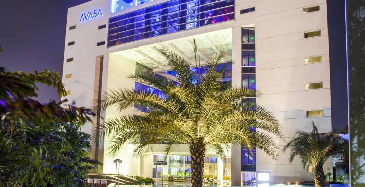 Avasa Hotel Hyderabad Exteriör bild