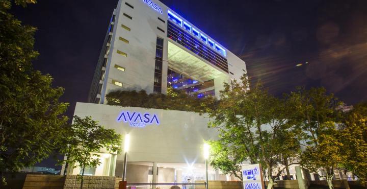 Avasa Hotel Hyderabad Exteriör bild